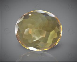 Yellow Citrine Natural Certified  10.41CTS-8517